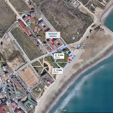 Apartbeach Adriatico 518 Vistas Playa Y Climatizado Apartment La Pineda