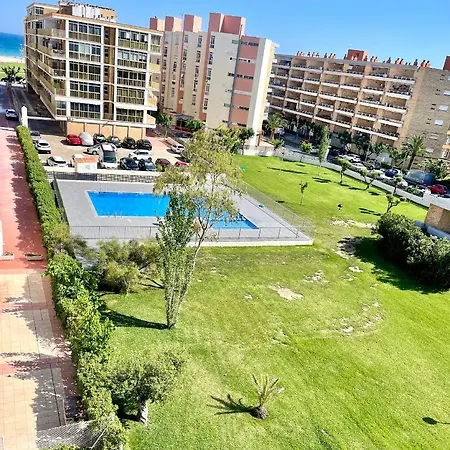 Apartbeach Adriatico 518 Vistas Playa Y Climatizado Lejlighed La Pineda